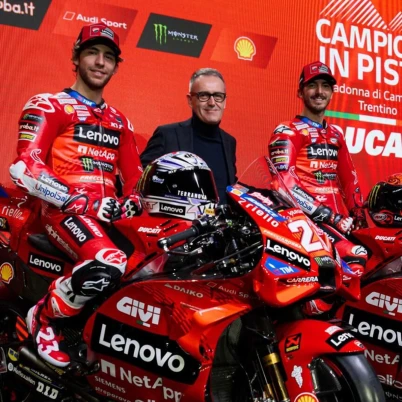 Elica & Ducati. Hợp tác tại Giải Vô địch Thế giới MotoGP 2024.